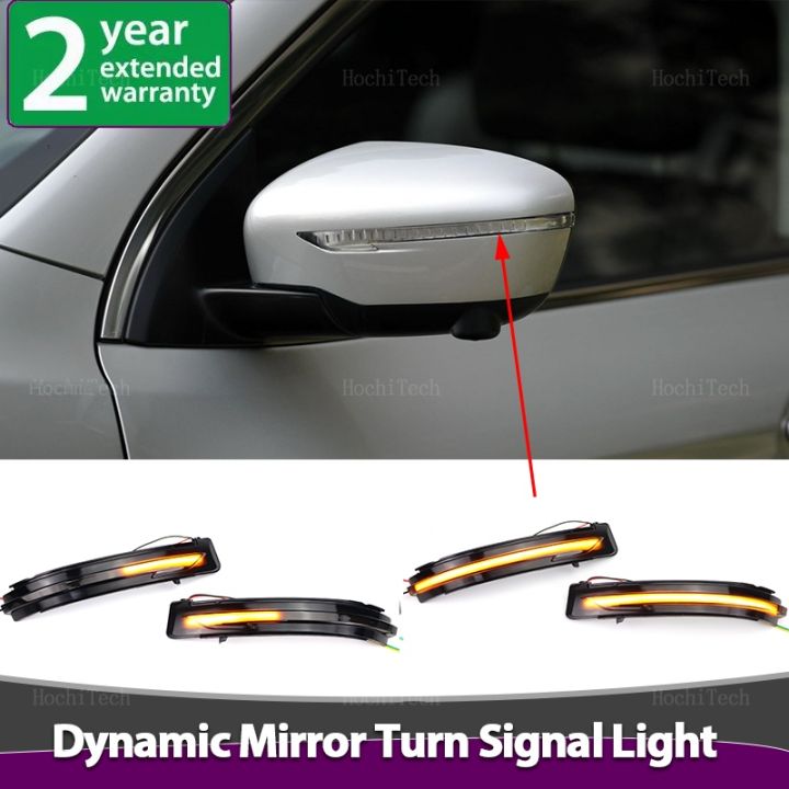 LED Sequential Side Mirror Turn Signal Lights - Smoked Lens Pair For Ford Fusion/Mondeo 2013-2020 (USA Version)