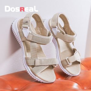 DosReaL Flats Sandals for Women Sale Outdoor Trekking Beach Quick Drying Girls Summer Shoes Breathable Lightweight Designer Fashion Ladies Sandals