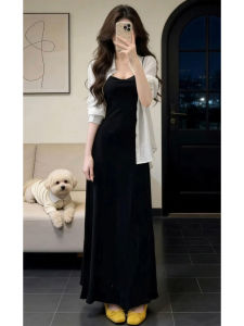 Ge·an·fei | Váy Slip Nữ Thu Phong Cách Thanh Lịch Cao Cấp Pháp