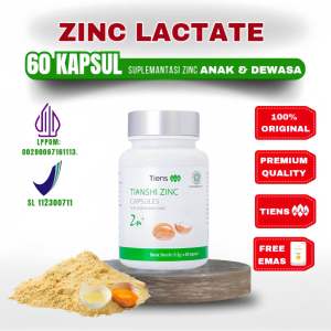 Tianshi zinc vitamin tulang dan kalsium anak - vitamin tulang anak 1-12 tahun - vitamin kalsium tulang untuk anak - penguat tulang - agar tulang tetap sehat - buat tulang dan otot anak - sulpemen kalsium untuk anak madu hexabumin.