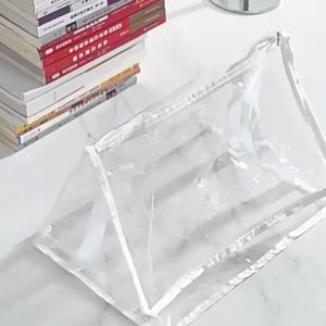 Hộp Đựng Đồ Trong Suốt Hình Chữ Nhật Lớn Có Nắp Bật Chất Liệu Nhựa Bền Dùng Để Đựng Sách Quần Áo Đồ Văn Phòng Có Thể Gấp Gọn.