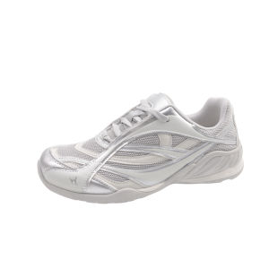 ZOG | Elevating Breathable Summer Silver Sneakers