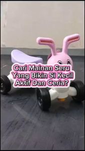 Mainan Sepeda Anak Rabbit Bike 121 Kidu Toys: Desain Unik & Aman