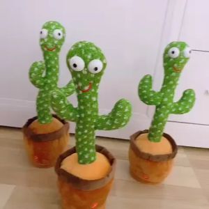 Cây Xương Rồng Nhảy Múa 120 Bài Hát Biết Nhại Theo Giọng Nói Pin Sạc