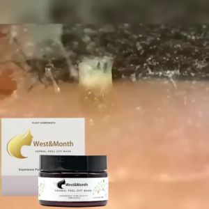 West&Month Blackhead Remover Peel Off Mask Pore Shrinking Oil Control Deep Cleansing Remove Acne