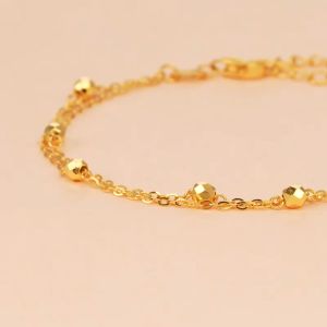 Chow Sang Sang 周生生 999 Gold Essence Bracelet for Women 18cm 93852B Price-by-Weight 2.24g Gold
