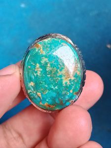 CINCIN BATU PIRUS PERSIA URAT EMAS NATURAL JUMBO