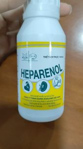 Heparenol - Bổ Gan Mật Hỗ Trợ Tiêu Hóa Thận Cho Chó Mèo Chai 100ml