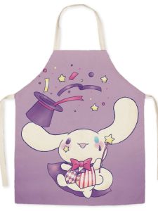 Váy Bếp Vải Cotton Hoạt Hình Dễ Thương Cho Trẻ Em Và Bố Mẹ Váy Bếp Vải Cotton Mỏng Cho Trẻ Em Váy Bếp Vải Cotton Chống Thấm Nước Cho Trẻ Em