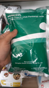 Pupuk Organik Humisol Asam Humat Bubuk Pembenah Tanah Pertanian 500 Gram