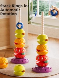 Intelligent Development Stacking Rainbow Tower Toy