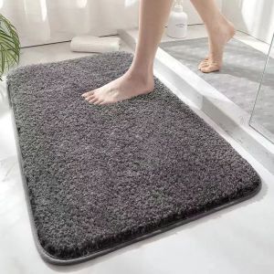 Non-Slip Doormat Absorbent Bathroom Mat Soft And Comfortable Carpet For Bathroom Bedroom Durable Absorbent Mat