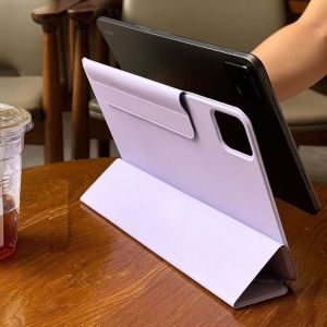 Ốp Da Từ Tính Có Thể Tháo Rời Cho Xiaomi Mi Pad 6/7/8 Pro 11.2 Inch 11.4 Inch Vỏ Thông Minh Chống Sốc Có Khóa