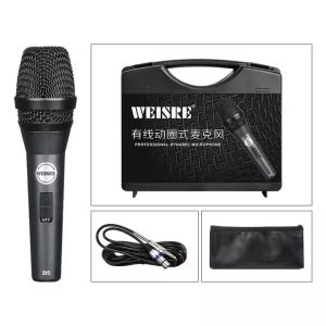 WEISRE Dynamic Microphone ไมโครโฟนไดนามิกแบบมีสาย รุ่น D-5