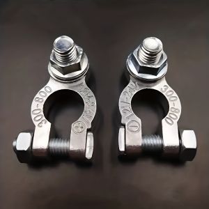 1 Cặp Đầu Nối Kẹp Ắc Quy Ô Tô Đầu Nối Phát Hành Nhanh Cho Hệ Thống 12V & 24V Cáp Ắc Quy Hợp Kim