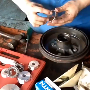 Piero    ALFA-X ชุดตอกใส่ตลับลูกปืน และ ตอกใส่บูทซีลยาง 17 ชิ้น ชุดตอกซีล ตอกซีล3แกน