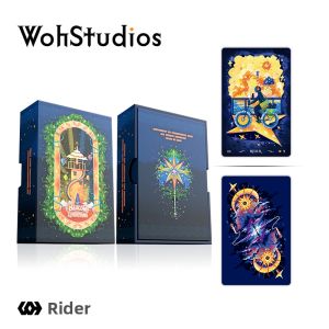 WohStudios | Rider Lenormand Card Game Deck Replacement Tarot Card Set Board Game Trading Card Game Compact Size Gift for Adults Kids