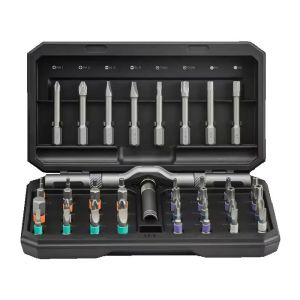 Ratchet Screwdriver Kit 42 in 1 Assembled Handle Multi-purpose Ratchet Wrench Screwdriver Magnetic Bits Tool Set DIY Repair Tool