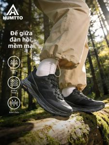 HUMTTO | Giày Chạy Bộ Nam Chống Trượt Bền Nhẹ Thoáng Khí Chống Sốc