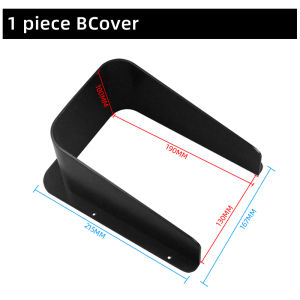 Outdoor Rainproof Cover Waterproof Case Plastic Rain Protector Protection Access Control Keypad Doorbell Card Reader Sun Shell