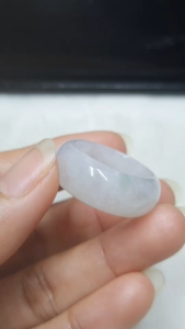 J439 แหวนหยกขาวเจไดต์ TypeA สีขาวเนื้อวุ้น