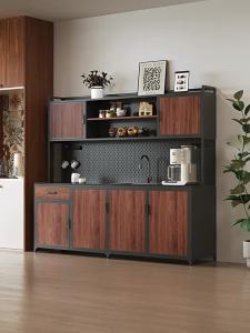 OUJUGEJIAJU | Industrial Style Multi-functional Sideboard Storage Cabinet