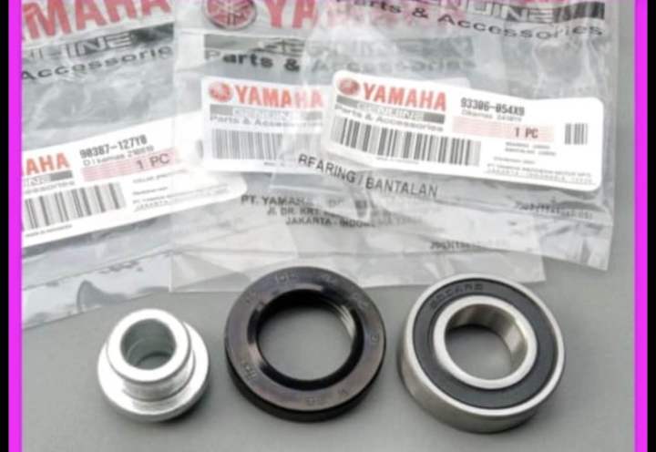 SEAL RODA BOSH+LAHER BEARING GEAR BELAKANG GIR YAMAHA VEGA R LAMA NEW CRYPTON F1ZR JUPITER Z MX LAMA NEW ALFA PNP