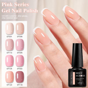 Nude Pink Gel Nail Polish HEMA TPO FREE Semi Permanent Soak Off UV Gel Varnish French Nails Art Design Manicure Nail Supplies