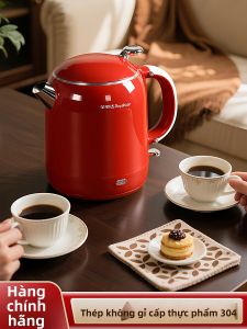 SUOBAI | Bình Đun Điện Inox Phong Cach Rétro 1L