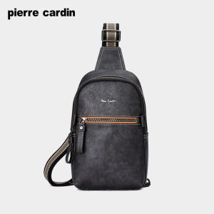 Pierre Cardin | Túi Ngực Đơn Giản Da Thật