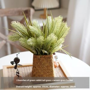 Rustic Purple Lavender Artificial Flowers Washable Decorative Bouquet Living Room Table Top Decoration Home Decor Accessories