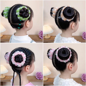 Dây Buộc Tóc Nhiều Màu Cho Bé Gái Dây Buộc Tóc Ren Cho Trẻ Em Dây Buộc Tóc Lưới Cho Bé Gái Phụ Kiện Tóc Dễ Thương Không Gây Tổn Thương