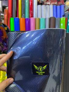 Decal carbon mờ bóng dán trang trí xe nội thất laptop ….