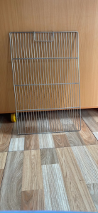 Vỉ nướng thịt inox chống gỉ Hàng Loại 1 Cực Kỳ Dày vỉ nướng thịt ngoài trời phên nướng 40 * 60 cm