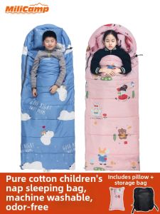 MiliCamp | Cotton Sleeping Bag for Children All Seasons Warm Anti-kick