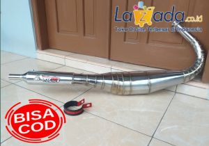 knalpot Rx king kolong Python Chrume cacing super garing istimewa ABRT20