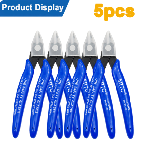 Wire Cutting Pliers Flush Cutter Side Snips for Electrical Wire Cable Plastic Model 3D Printing Support Removal Hand Tool