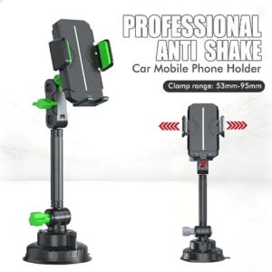 Giá Đỡ Điện Thoại Đa Năng Gắn Kính Chắn Gió Xe SUV Cỡ Lớn Đế Hút Chân Không Khớp Nối Linh Hoạt Dùng Cho Ô Tô