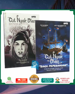 PAKET 2 BUKU Komik Cut Nyak Dien JILID 1 dan 2 Kisah Perjuangan Muslim Aceh Melawan Penjajah Belanda Bara Peperangan Penerbit Ghazi Publishing