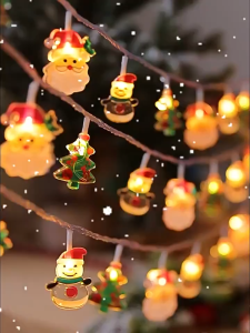 christmas decorations lights 6M LED lights Santa Claus snowman waterproof outdoor