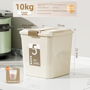 Sealed Pest Proof Moisture Proof New 2024 Xingyoumi Rice Barrel 50kg Capacity Kitchen Storage Container for Rice And Flour