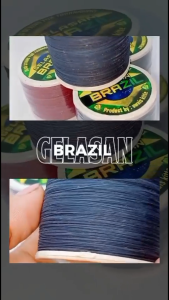 Benang Gelasan Senar Matot Brazil Bahan Abu Tajam Panjang 1200 Yard Layangan Main Tarik Jepret Layang layang