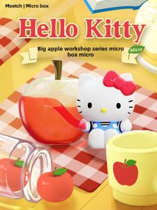 Sanrio Hello Kitty Mini Box Collectible Cat Figurine Blind Box Gift for Girls Desktop Decoration Anime Themed PVC Material