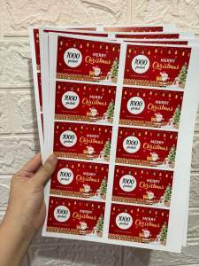 Christmas Pamasko Scratch Card for Christmas