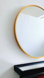 F&F : Nordic bathroom mirror/cermin bilik mandi/round mirror/cermin dinding/cermin bulat/cermin