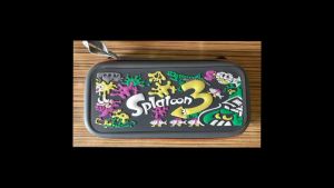 Pouch Tas Nintendo Switch OLED V2 V1 Storage & Carrying Bag Case Pouch Splatoon 3 3D