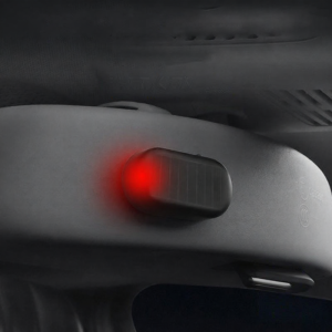FEIZHUXIANSEN | Solar-powered LED Warning Strobe Light Anti-theft Alarm Interior Induction