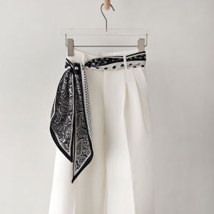 XUANXUAN | Dotted Silk Scarf Belt for Waist Decoration and Neck Wearing
