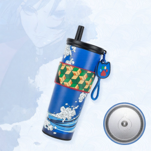 Attractive Large Capacity Straw Anime Themed Tumbler Cup