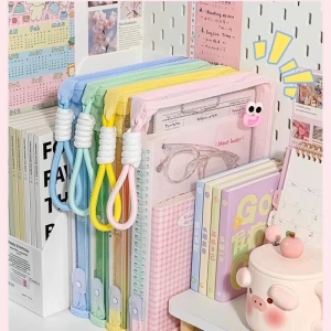 A4 Zipper Paper Storage Bag Visual File Bag Paper Organizer With Handle Transparent Bag For Student